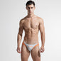 Men's Triangle Color Matching Low Waist Swimming Trunks